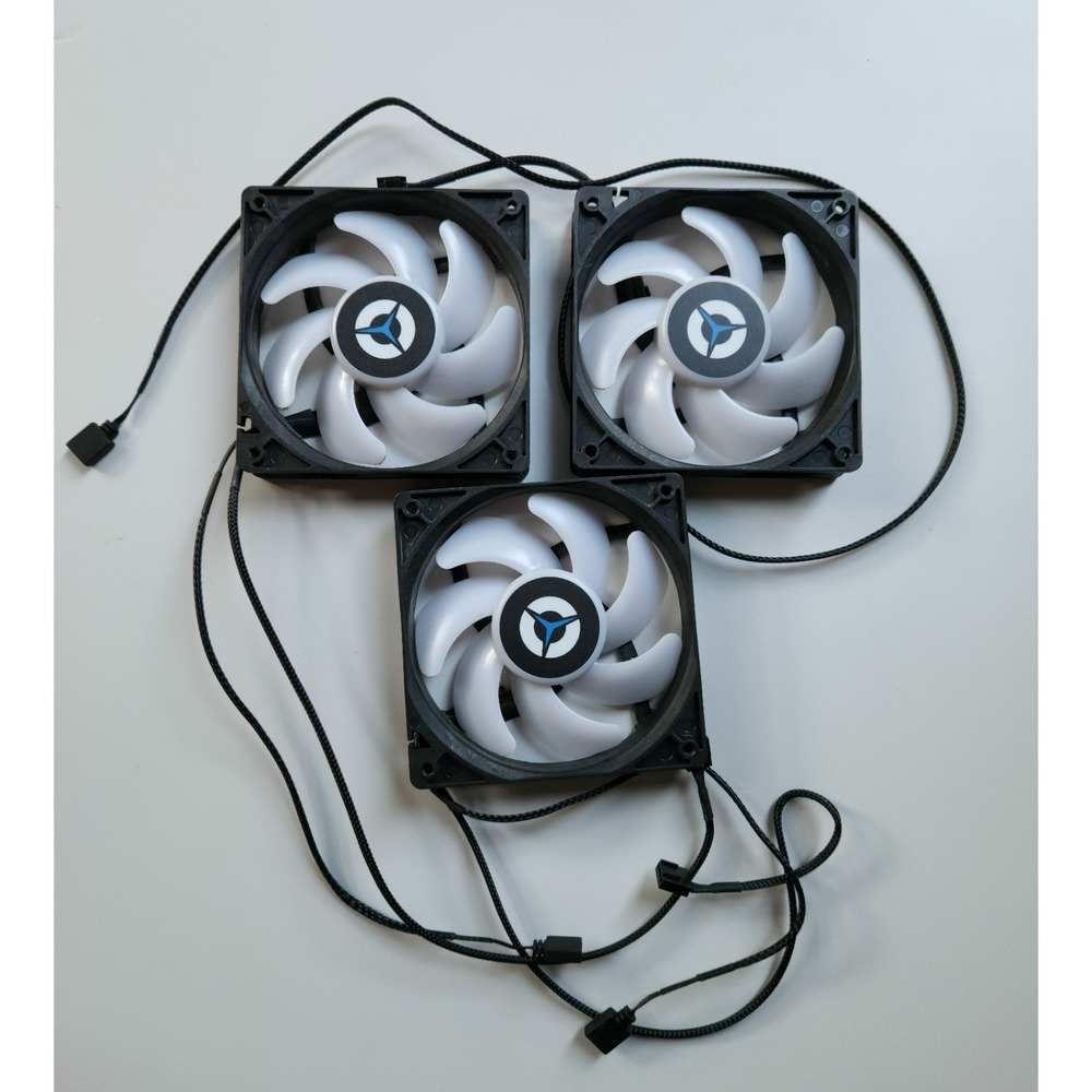 Lot of 3 Lenovo‎ Legion T5 RGB Computer Fans